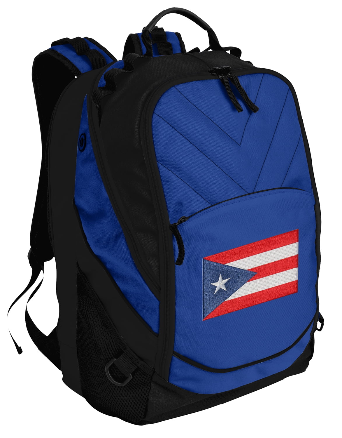 Deluxe Puerto Rico Flag Laptop Backpack Puerto Rico Backpack or School
