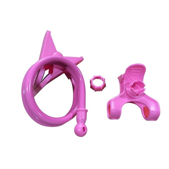 Methold Soporte de teléfono giratorio universal Soporte de clip de teléfono móvil flexible Soporte de montaje de cama perezosa de teléfono Videojuegos y accesorios Rosa