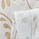 thumbnail image 3 of Elegante cortina de gasa con flores para ventana, panel de cortina de gasa de 39" Blanco, 3 of 7