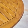 thumbnail image 5 of Noble House Arrigo 3 Piece Wooden Patio Bistro Set in Teak, 5 of 7