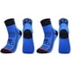 thumbnail image 1 of 2 pares de calcetines deportivos unisex de media caña, antideslizantes, de malla atlética, transpirables, de ciclismo, de nailon grueso (azul, 40-44 yardas), 1 of 6