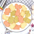 thumbnail image 4 of Worallymy 6 Piezas Moldes de Galletas de Navidad 3D Molde de Fondant de Galletas Sellos Herramienta de Hornear Doméstica de Tipo Empuje de Plástico Worallymy JD735795912, 4 of 7
