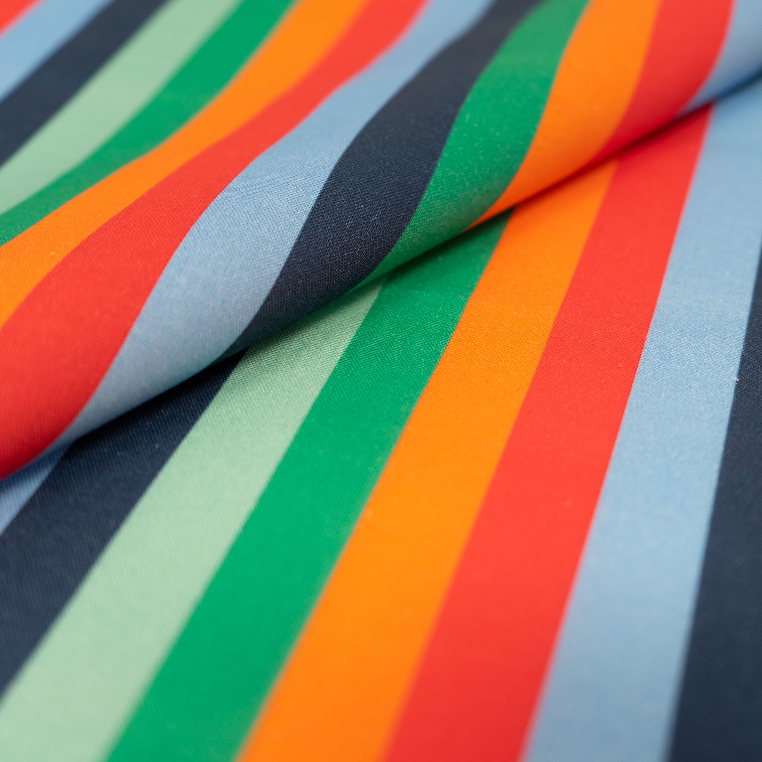 SINGER FABRICS 100 Cotton Print, Craft Quilting, 44" x 2 Yards, Monster Stripe, Precut Fabric