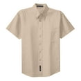 thumbnail image 5 of Port Authority S508 Mens Short Sleeve Easy Care Shirt, Stone - 6XL, 5 of 6