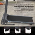 thumbnail image 3 of Caminadora Plegable y Portátil SereneLife, Conexión Bluetooth, Velocidad Maxima 10 km/h, Caminadora para Ejercicio en Hogar y Oficina, 3 of 7
