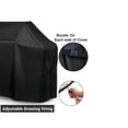 thumbnail image 6 of Universal Waterproof BBQ Grill Cover - Heavy-Duty 600D Oxford Cloth, Weather Resistant (60 x 25 x 45 inches, Black), 6 of 9