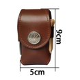 thumbnail image 4 of Advancent Bolsa de cuero para pelotas de golf Mini riñonera de golf Sostiene 2 pelotas 1 Tenedor verde 3 Tees Bolsa pequeña para pelotas de Golf, 4 of 6