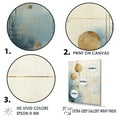 thumbnail image 3 of Designart "Grunge Collage In Astrological Minimalism II" Astrology Wall Art Prints, 3 of 7