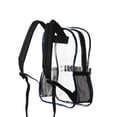 thumbnail image 4 of Party Zealot Clear Backpack Heavy Duty See Through Backpack PVC Transparent Backpack for School, Work, Festival, Security, Sports Events (Blue), 4 of 7
