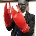 thumbnail image 2 of Toyes Novedosos Fiesta Juguete Creativo Dibujos Animados Cangrejo Lindo Guantes Látex Juego S, 2 of 2