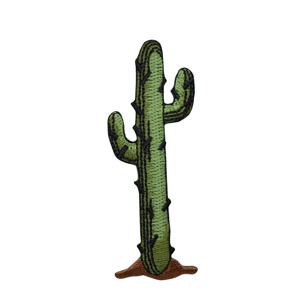 Saguaro Giant Cactus Iron on Applique/Embroidered Patch Walmart