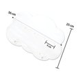 thumbnail image 2 of unbranded 1Ud Estante Acrílico Para Pasteles Transparente Ideal Para Banquetes Y Reuniones Familiares, 2 of 8