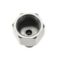 thumbnail image 4 of Unique Bargains Push to Connect Tubing Fittings 6mm Tubing OD x 1/2 PT Female Straight Pneumatic Connector Silver Tone 2Pcs, 4 of 5