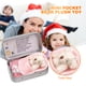 thumbnail image 5 of Lindo oso de peluche rosa marrón blanco oso de peluche juguetes para niños niño (blanco), 5 of 8