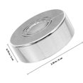 thumbnail image 2 of OUNONA 4pcs Toilet Flange For Bathroom Use In Silver ABS Material Ideal For Business Owners, 2 of 8
