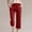Red, variant on ZZwxWA Kids Boys Girls Cotton Linen Casual Summer Capri Drawstring Elastic Trousers Comfy Straight Leg Long Pants Straight Leg Loose Pants 50% Off Clear