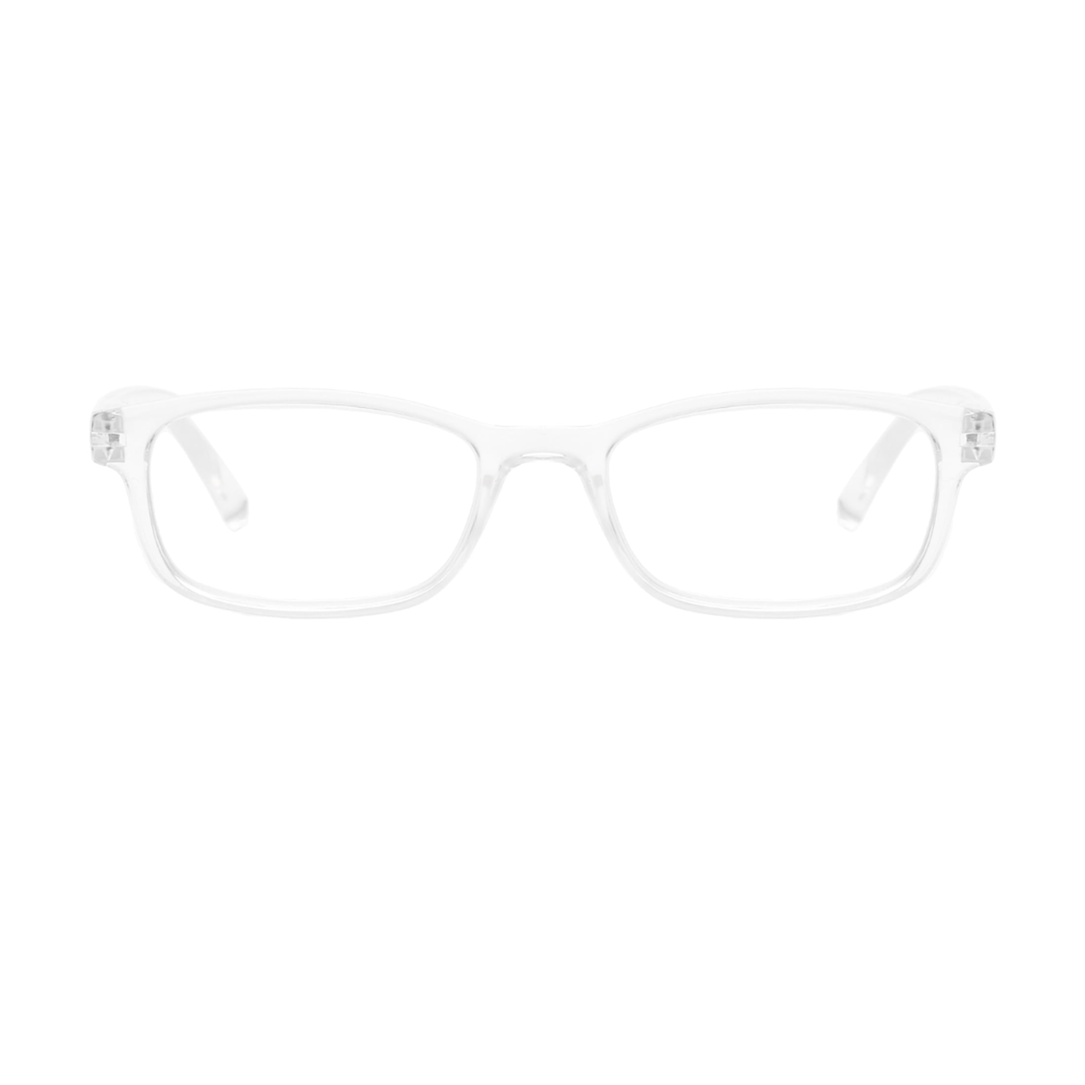 (2 pack) Equate Bailey 5-Pack Unisex Spring Hinge Plastic Reading Glasses with Case, Crystal/Black Gradient/Brown Crystal/Matte Black/Blue Crystal, +2.50