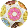 Creative Converting 322296 Donut 9 Inch Lunch Dinner Plates, 9", Multicolor