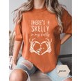 thumbnail image 2 of Halloween Pregnancy T-Shirt, Spooky Mama Graphic, October Pregnancy Announcement Shirt, Funny Maternity Soft Cotton Short Sleeve Shirt, 2 of 6