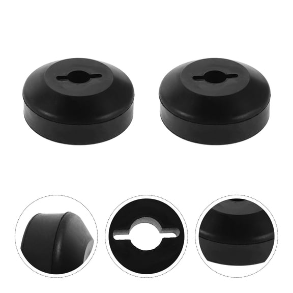 OUNONA 2-Pack Heavy Duty Rubber Winch Cable Protector for ATV with Enhanced Shock Absorption, Cover