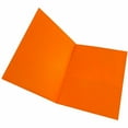 thumbnail image 3 of Business Source, BSN78554, 8-1/2x11 Double Pocket Portfolio, 25 / Box, Orange, 3 of 6