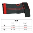 thumbnail image 2 of Unique Bargains 1 Pcs Ankle Support Braces with Strap Adjustable Breathable Ankle Wrap Brace for Sports Red Size L, 2 of 7