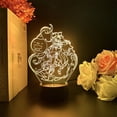 thumbnail image 1 of Luz nocturna LED 3D Plants vs Zombies Doris que cambia de color, 1 of 1