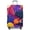 Black, variant on Stretch Luggage Cover XL(29-32in)– Elastic Travel Suitcase Protector with Handle Openings & Bottom Closure, Washable Polyester Spandex Suitcases Cover, Tropical Forest Jungle Print