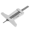 thumbnail image 1 of Depth Gauge Measuring Tool, Stable Wide Application Tire Depth Gauge High  Portable Rust Proof  For Motorcycle, 1 of 8
