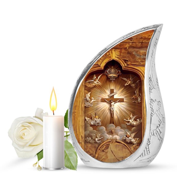 SUBSH Urns For Mom Ashes - Large Urns - Urn For Human Ashes Large Size Large - Cremation Urn - Urn For Ashes Adult Female