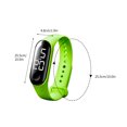 thumbnail image 2 of Relojes de sensor luminoso de deportes electrónicos LED Relojes de moda para hombres y mujeres, 2 of 2