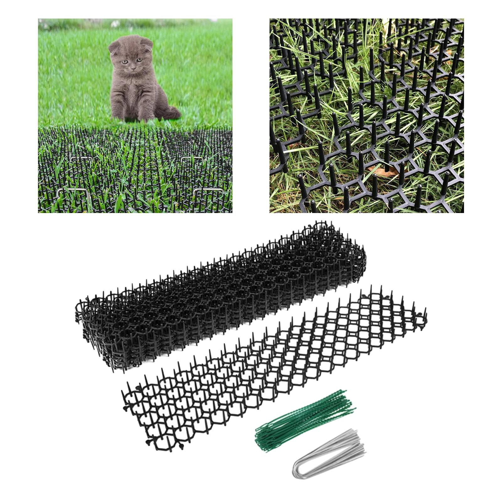 Set of 10 Garden Cat Scat Mats Digging Prevents Network Digging Stopper