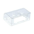 thumbnail image 4 of Cubierta impermeable para tomacorriente de 2 entradas, protección para interruptor de pared, caja de enchufes, estuche protector para baño, exterior e Claro, 4 of 8