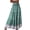 Green, variant on Aayomet Skirts For Women Trendy Women's Floral Print Button Front Ruffle Hem High Waist A Line Midi Skirts,Blue XXL