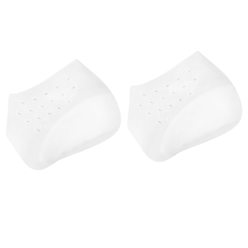 FRCOLOR Practical Invisible Heel Insoles Made of Silicone for Shoes to Increase Height White 4 5cm