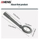 thumbnail image 4 of Riwesomey Detector de metales ANENG DM3004A, escáner de seguridad portátil LED de alta precisión con y barra de herramientas de alarma de Equipos de laboratorio e instrumentos científicos Riwesomey  TO008648-00B, 4 of 6