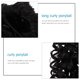 thumbnail image 4 of unbranded Pieza De Con Cordón Ajustable Para Ponytail Estilo Color Negro, 4 of 5