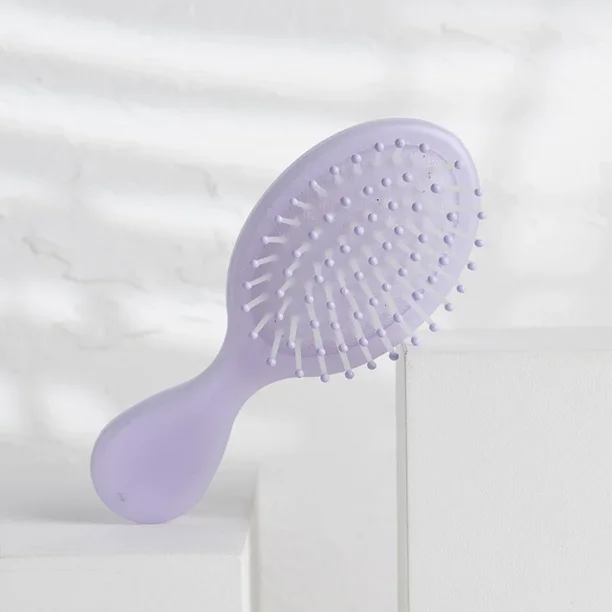 Mini peine de color sólido para damas, portátil, pequeño, con bolsa de aire, cojín de aire, masajeador, peine para el cabello para niñas y niños, lindo peine para el cabello, cepillo para el cabello