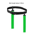 thumbnail image 3 of Toudaret 1 Pcs Football Waist Flag Bright Color Tear-resistant Adjustable Competition Training PVC American Soccer Waist Flag for Sports, 3 of 5