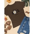 thumbnail image 3 of Lets Your Soul Shine Daisy T-Shirt Women -Image by Shutterstock, Female Medium, 3 of 4