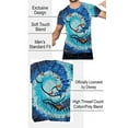 thumbnail image 2 of Disney Aladdin Crystal Genie Alladin Lamp Tshirt for Men Adult Graphic Tee T-Shirt Men's Merch Merchandise Classic Vintage Stuff Teen (Multi-Color Spiral Wash, Medium), 2 of 3