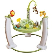 Evenflo ExerSaucer Jump & Learn Stationary Jumper, Wild Life Adventure