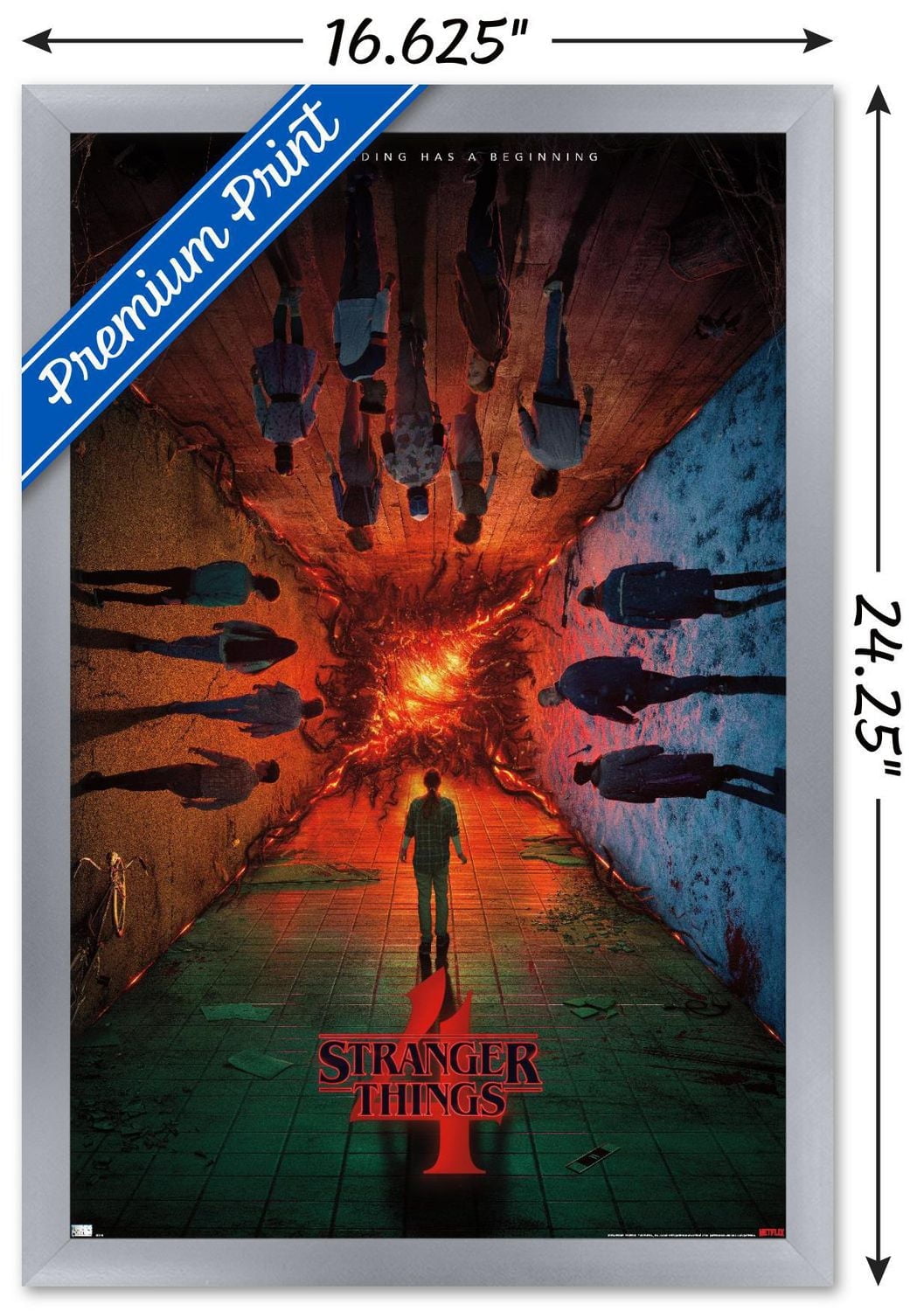 Netflix Stranger Things : Saison 4 - Teaser de groupe One Sheet