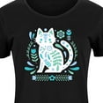 thumbnail image 3 of Instant Message - Scandinavian Cat - Women's Any Way Dress, 3 of 7