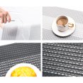 thumbnail image 2 of Paokuoon Table Placemat Set Eco friendly PVC Thickened Braided Heat resistant Kitchen Dinning Table Cup Pad Easy To Clean Placemats, 2 of 7