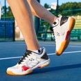 thumbnail image 6 of Lightweight Training Badminton Shoes Girls Tennis Shoes Women Court Shoes for Pickleball Sturdy Squash Shoes Sneaker, 6 of 6