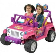 Power Wheels Sunny Day Jeep Wrangler 12V Ride On Vehicle