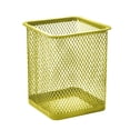 thumbnail image 1 of Pen Holder Desk Organizers Metal Mesh Pencil Holder Square Pencil Cup, 1 of 5
