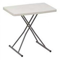 Personal Table- Adjusts 25 or 28in.H- 30in.x20in.x28- Platinum