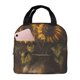 thumbnail image 1 of Disketp Rustic Sunflower Bouquet for Insulated Lunch Bag for Women and Men, Perfect for Work, Hiking, Picnic, 1 of 8